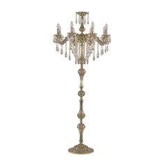 Торшер 71102T/8/210 B G Bohemia Ivele Crystal