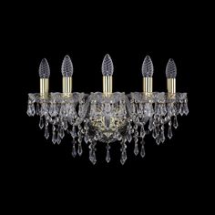 Хрустальное бра 1403B/5/160 G Bohemia Ivele Crystal