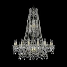Хрустальная люстра 1411/16/300/XL-108 G Bohemia Ivele Crystal