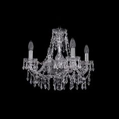 Хрустальная люстра 1403/4/160 Ni Bohemia Ivele Crystal