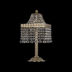 Хрустальная настольная лампа 19202L6/H/20IV G Balls Bohemia Ivele Crystal