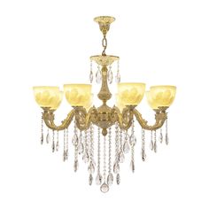 Хрустальная люстра 71101/8/250 B GW P1 U Angel Bohemia Ivele Crystal