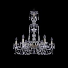 Хрустальная люстра 1402/6/240/XL-73 G Bohemia Ivele Crystal