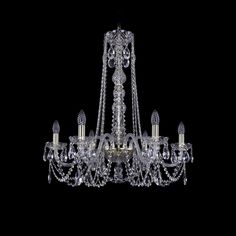Хрустальная люстра 1402/6/240/h-73 G Bohemia Ivele Crystal
