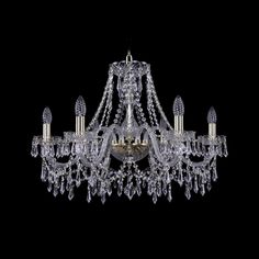 Хрустальная люстра 1403/6/240 G Bohemia Ivele Crystal