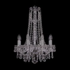 Хрустальная люстра 1403/8/141/h-59 Ni Bohemia Ivele Crystal