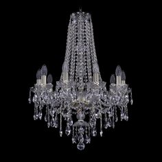 Хрустальная люстра 1415/10/200/h-75 G Bohemia Ivele Crystal