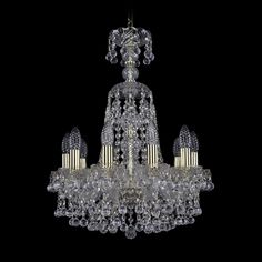 Хрустальная люстра 1409/10/141/XL-59 G Bohemia Ivele Crystal