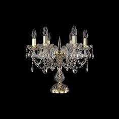 Настольная лампа 1406L/6/141-39 G Bohemia Ivele Crystal