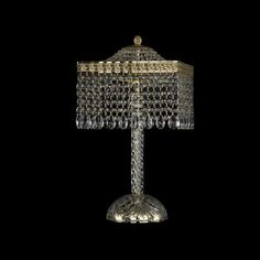 Хрустальная настольная лампа 19202L4/25IV G Bohemia Ivele Crystal