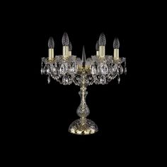 Настольная лампа 1402L/6/141-47 G Bohemia Ivele Crystal