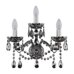 Хрустальное бра 1413B/2+1/165 Ni M781 Bohemia Ivele Crystal