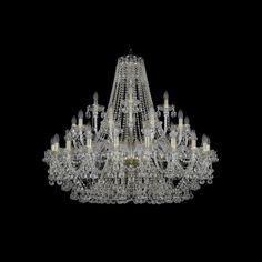 Хрустальная люстра 1409/20+10+5/400 G Bohemia Ivele Crystal