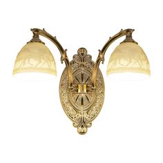 Хрустальное настенное бра 7211B12/2/210 GW P1 D Horse Bohemia Ivele Crystal