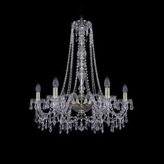 Хрустальная люстра 1403/6/240/h-76 G Bohemia Ivele Crystal