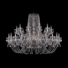 Хрустальная люстра 1402/24+12/530 G Bohemia Ivele Crystal