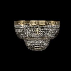Хрустальное потолочное бра 19091B/35IV G Bohemia Ivele Crystal