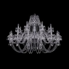 Хрустальная люстра 1406/16+8/460 Ni Bohemia Ivele Crystal
