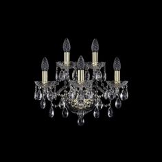 Хрустальное бра 1415B/3+2/165 G Bohemia Ivele Crystal
