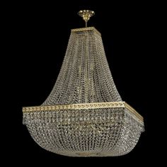 Хрустальная люстра 19012/H2/80IV G Bohemia Ivele Crystal