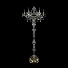Торшер 1415T1/6/200-160 G Bohemia Ivele Crystal
