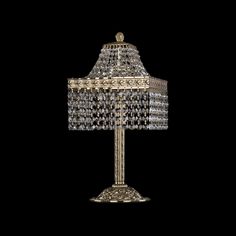 Хрустальная настольная лампа 19202L6/H/20IV G R Bohemia Ivele Crystal