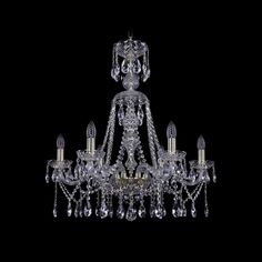 Хрустальная люстра 1413/6/220/XL-73 G Bohemia Ivele Crystal