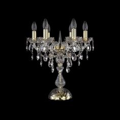 Настольная лампа 1415L/6/141-47 G Bohemia Ivele Crystal