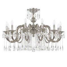 Хрустальная люстра 72203/12/300 A Ni Bohemia Ivele Crystal