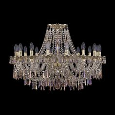 Хрустальная люстра 16103/16/300 G M801 Bohemia Ivele Crystal