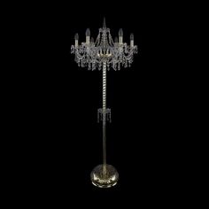 Торшер 1403T2/6/195-160 G Bohemia Ivele Crystal