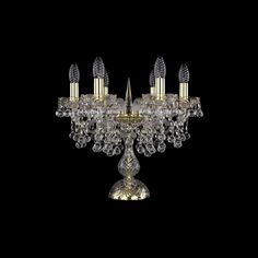 Настольная лампа 1409L/6/141-39 G Bohemia Ivele Crystal