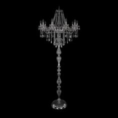 Торшер 1415T1/10/300-210 Ni Bohemia Ivele Crystal