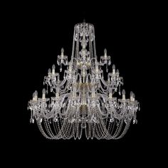 Хрустальная люстра 1402/20+10+5/460/3d G Bohemia Ivele Crystal