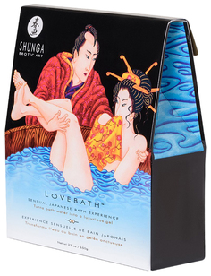 Соль для ванны Lovebath Ocean temptation, превращающая воду в гель 650 г Shunga