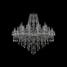 Хрустальная люстра 1415/20+10/400 Ni Bohemia Ivele Crystal