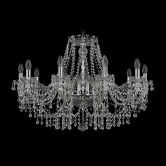 Хрустальная люстра 1410/10/300 Ni V0300 Bohemia Ivele Crystal