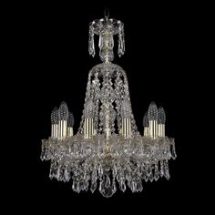 Хрустальная люстра 1403/10/141/XL-61 G Bohemia Ivele Crystal