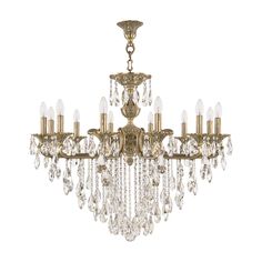 Хрустальная люстра 72215/12/300 B FP Bohemia Ivele Crystal