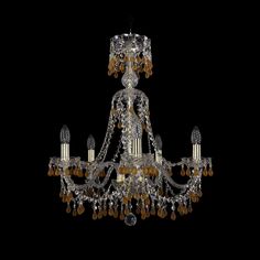 Хрустальная люстра 1410/5/195/XL-66 G V1003 Bohemia Ivele Crystal