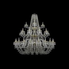 Хрустальная люстра 1410/20+10+5/460/3d G V0300 Bohemia Ivele Crystal