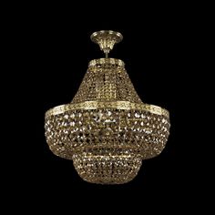 Хрустальная люстра 19101/H1/45IV G R721 Bohemia Ivele Crystal