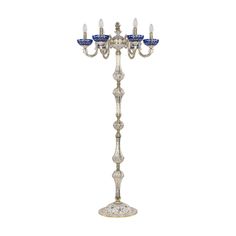 Торшер 71003T/6/175 GW P Clear-Blue/H-1J FA3M Bohemia Ivele Crystal