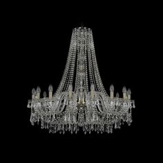 Хрустальная люстра 1403/16/360/h-100 Pa Bohemia Ivele Crystal