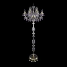 Торшер 1410T1/8+4/195-165 G V7010 Bohemia Ivele Crystal