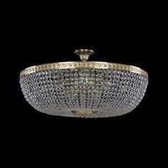 Хрустальная люстра 19111/90IV G Bohemia Ivele Crystal