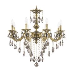 Хрустальная люстра 72101/8/210 B GB K731 Bohemia Ivele Crystal