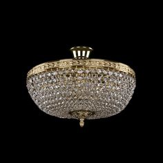 Хрустальная люстра 19151/40IV G C1 Bohemia Ivele Crystal