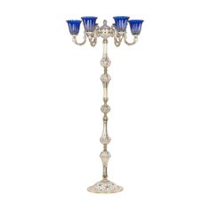 Торшер 71003T/6/175 GW P2 U Clear-Blue/H-1K Bohemia Ivele Crystal