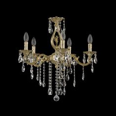 Хрустальная люстра 72401/5/175 B G FA5S Bohemia Ivele Crystal
